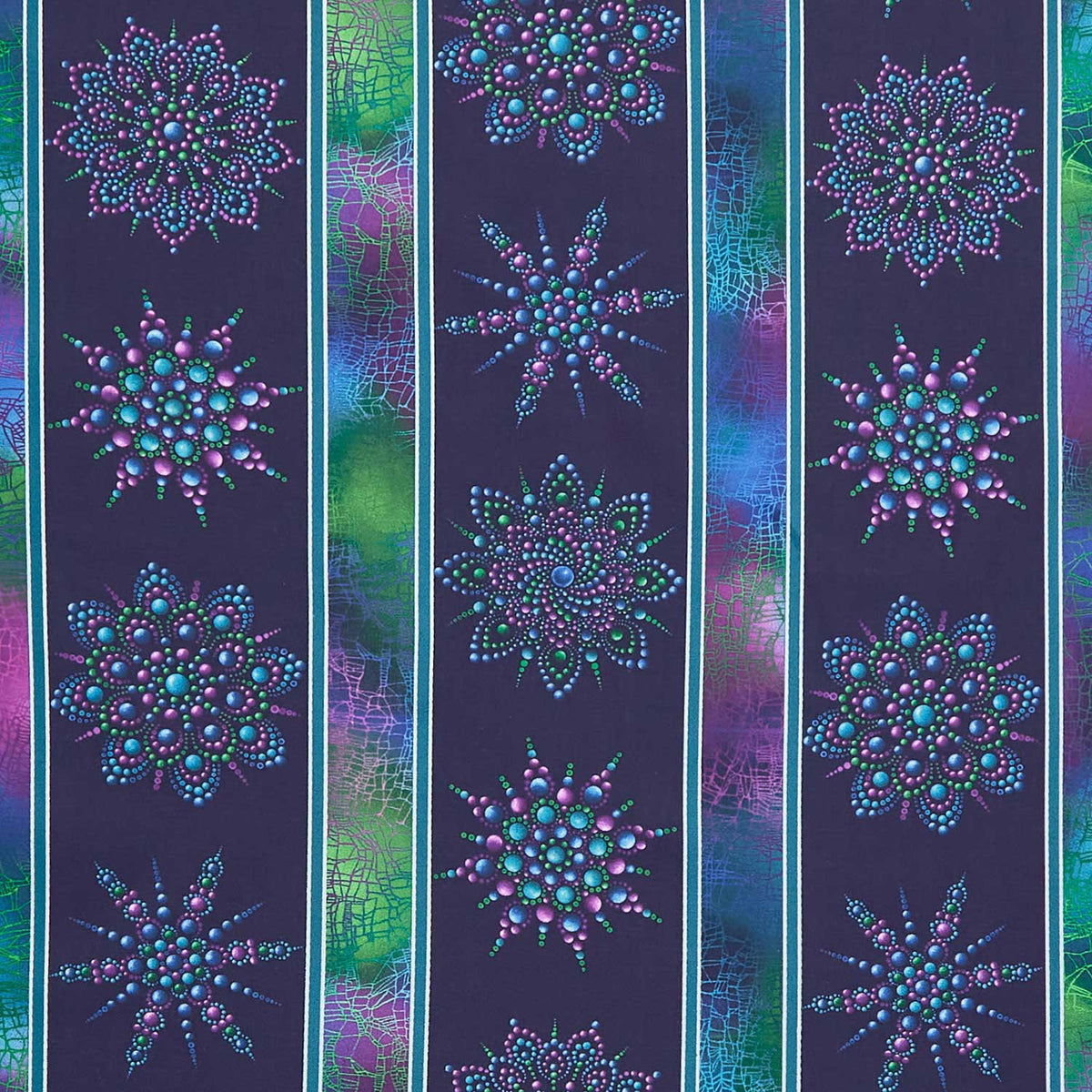 On Dragonfly Wings - Dragonfly Stripe Multi Yardage Primary Image
