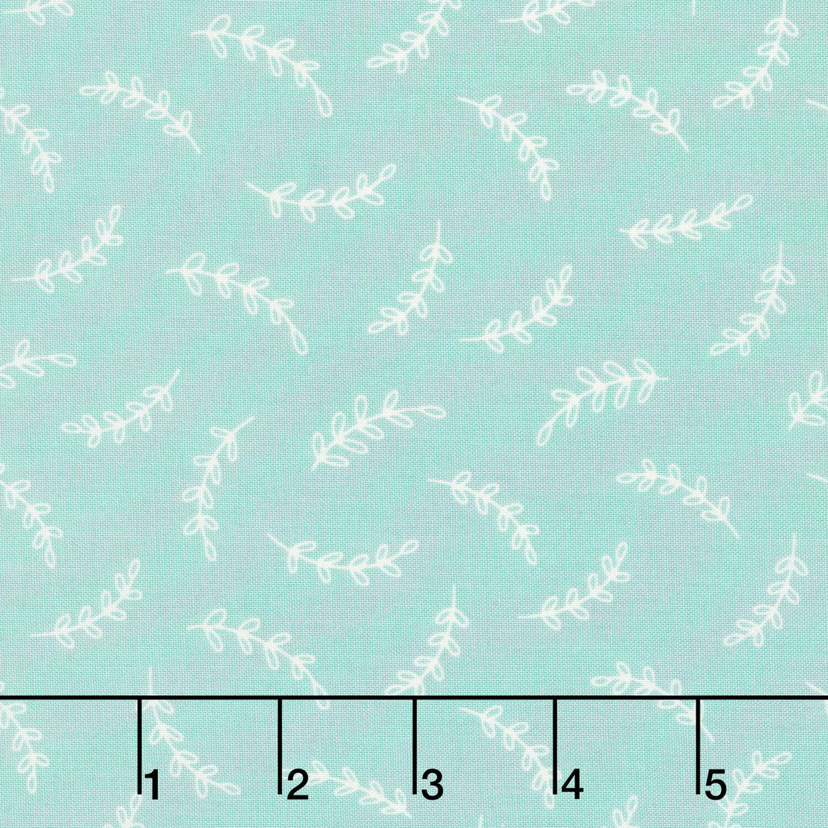 Bloom and Sew - Dancing Vines Mint Yardage