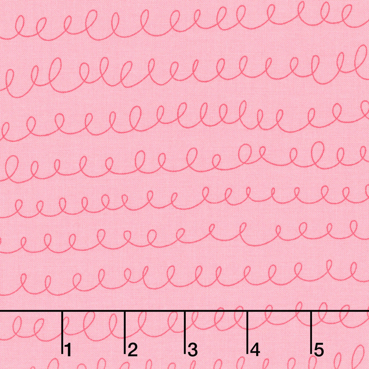 Bloom and Sew - Loopy Threads Salmon Yardage