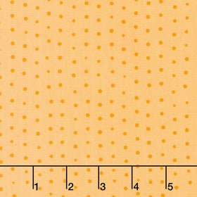 Bloom and Sew - Lots of Dots Mustard Yardage
