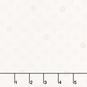 Sewing Bird - Buttons Starched Yardage
