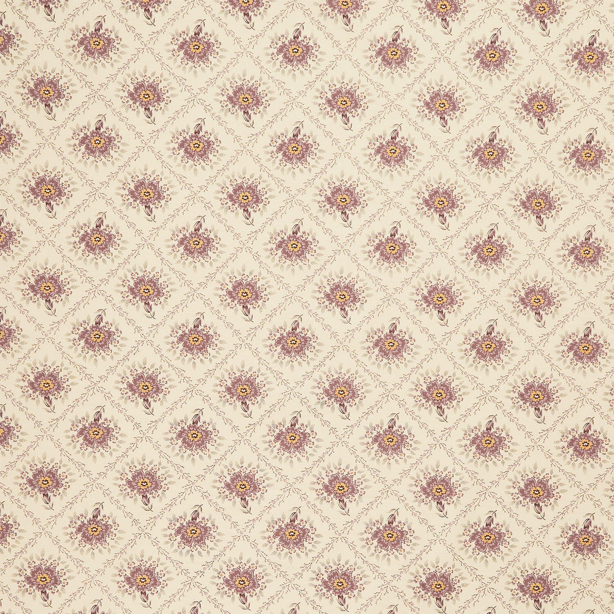 Wildflower Cottage - Trellis Pansy Yardage