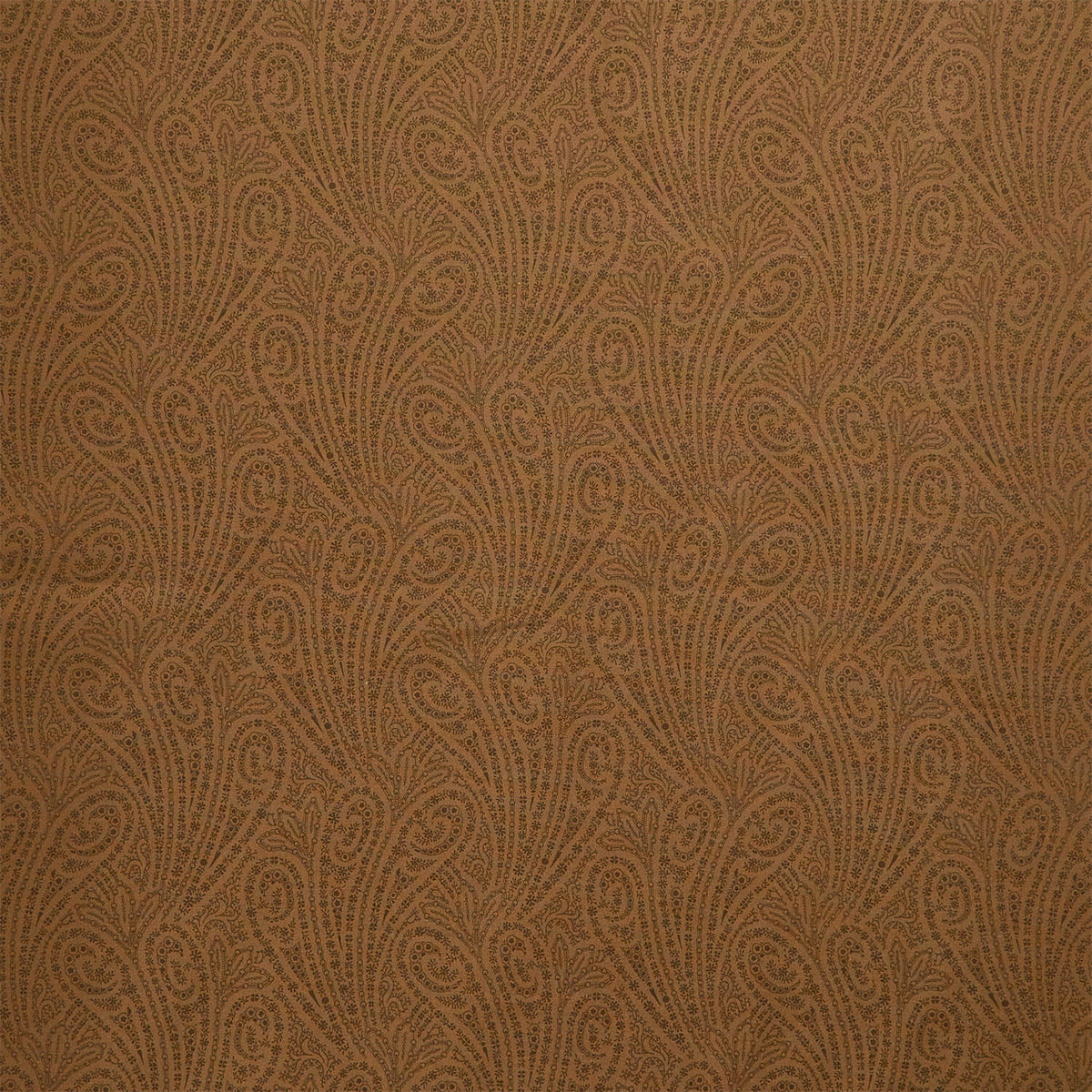 Grand Paisley - Grand Paisley Leather Yardage