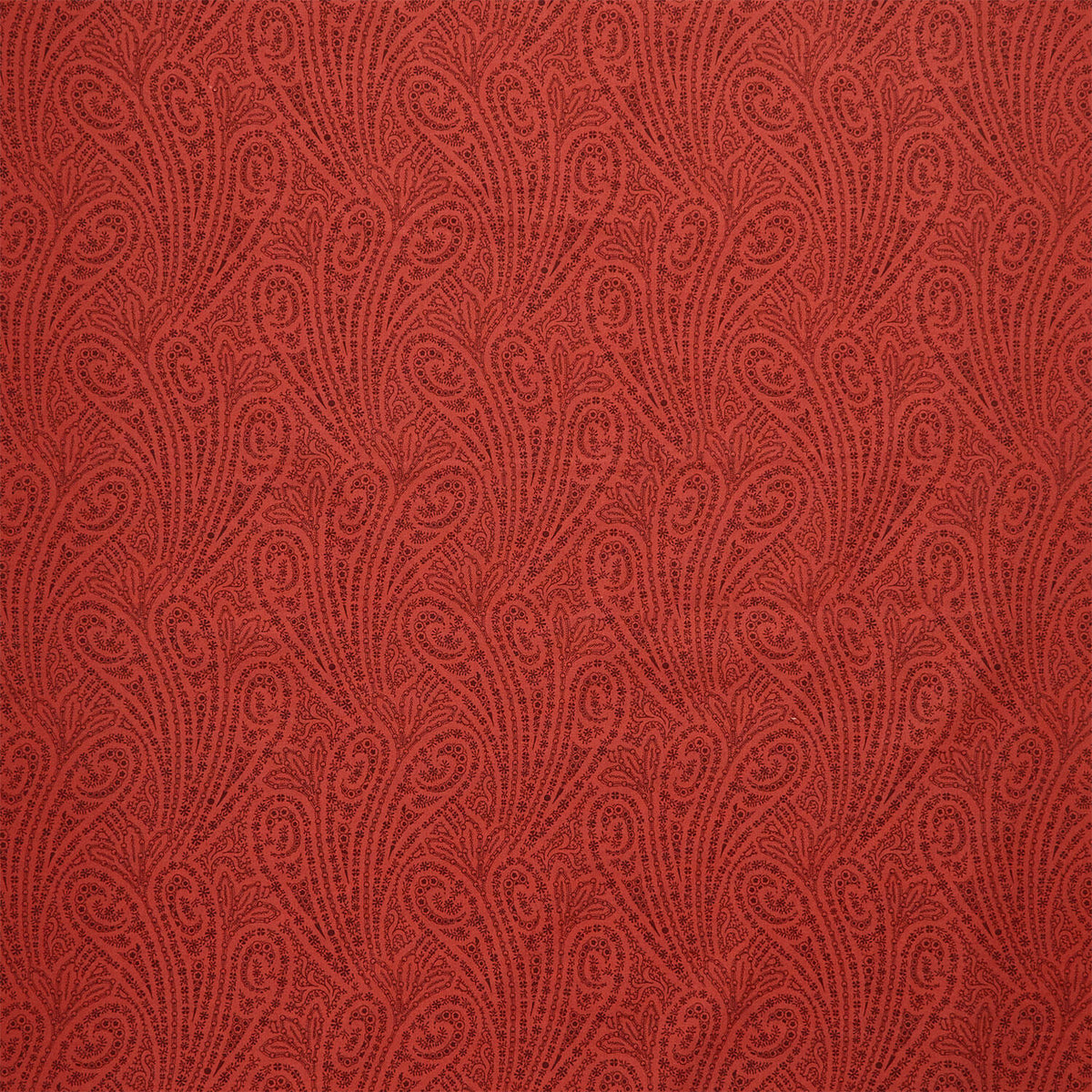 Grand Paisley - Grand Paisley Crimson Yardage