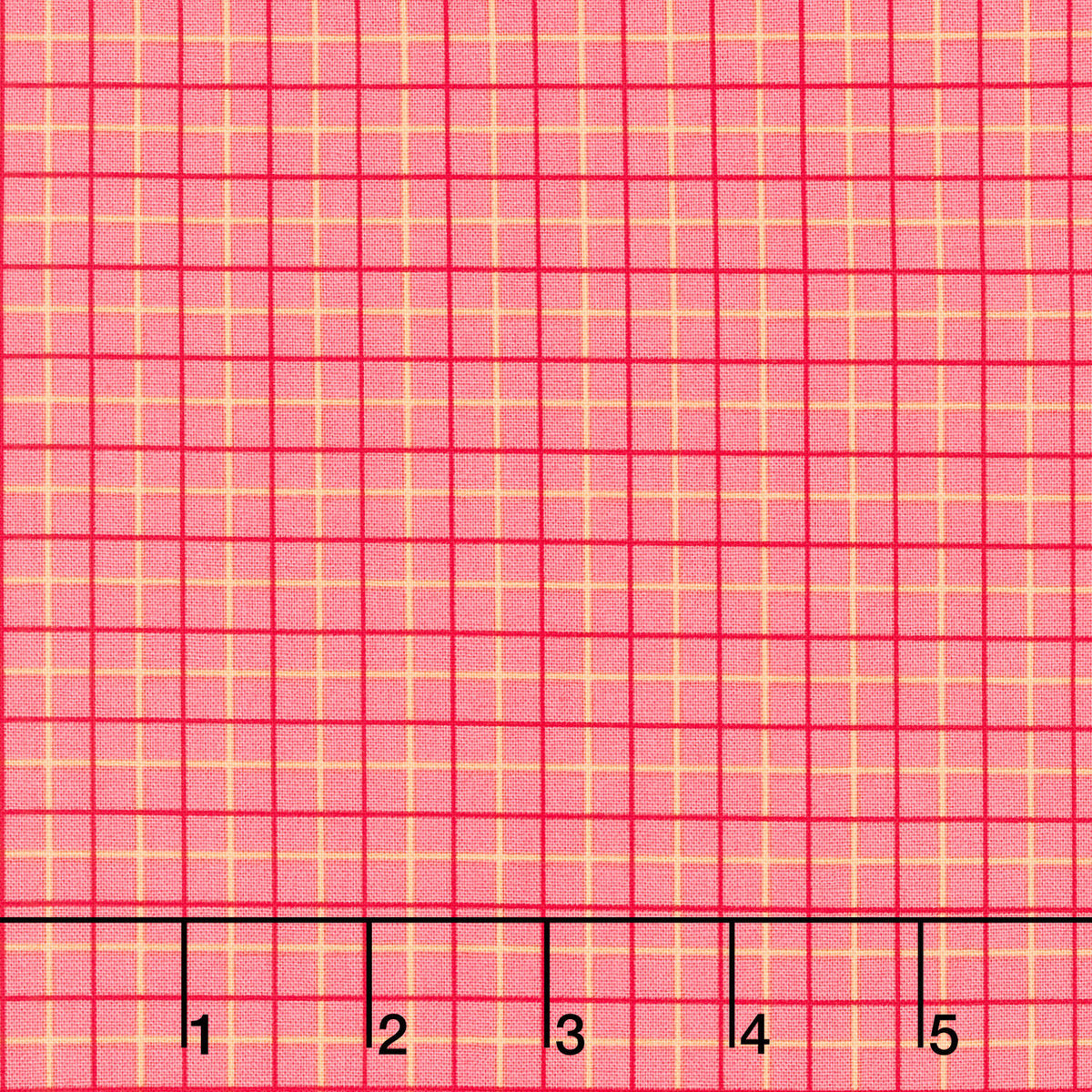 Sweet Things - Big Check Pink Yardage