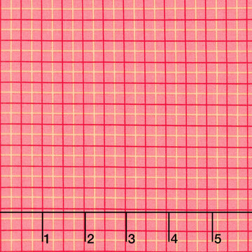 Sweet Things - Big Check Pink Yardage