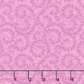 Whimsy - Doodle Vine Lilac Yardage