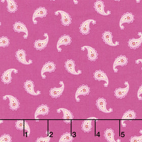 Whimsy - Petite Paisley Lilac Yardage
