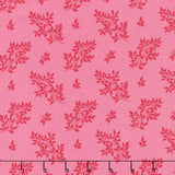 Moody Hues - Leafy Dusty Pink Yardage
