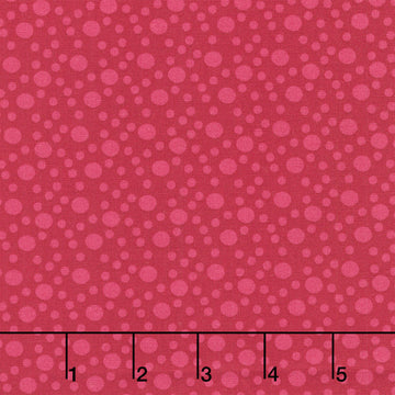 Moody Hues - Spots Ruby Yardage