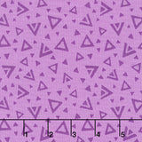 Moody Hues - Triangles Plum Yardage