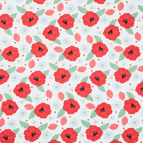 Oh Say Can You Sew - Home of the Brave White Yardage
