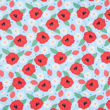 Oh Say Can You Sew - Home of the Brave Sky Blue Yardage