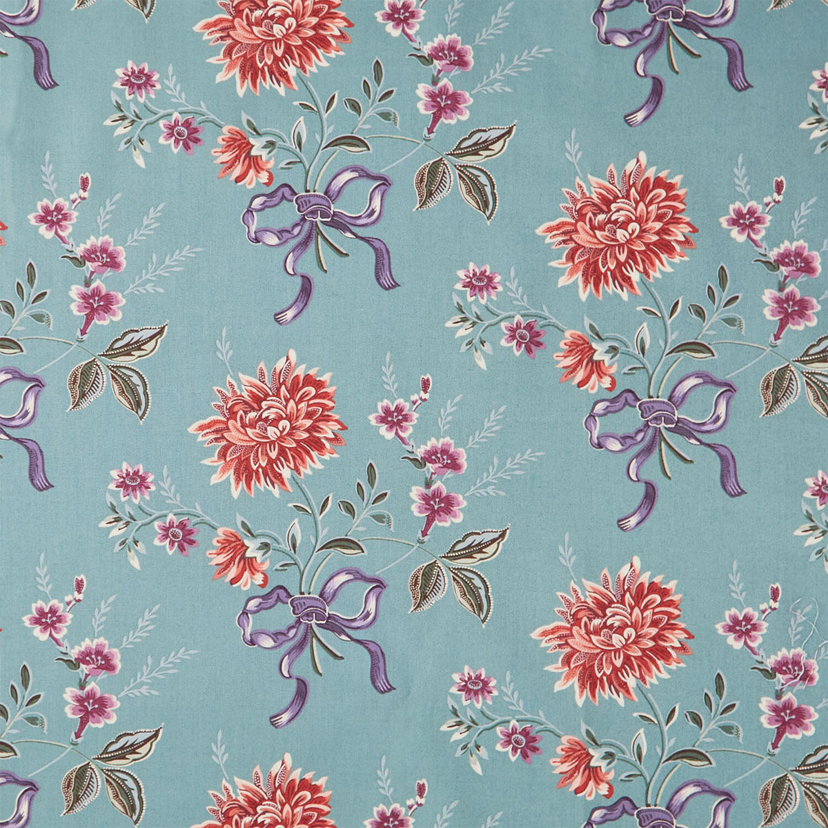 Autumn Bouquet - Autumn Bouquet Aqua Yardage