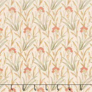 Autumn Bouquet - Milkweed Cream Yardage