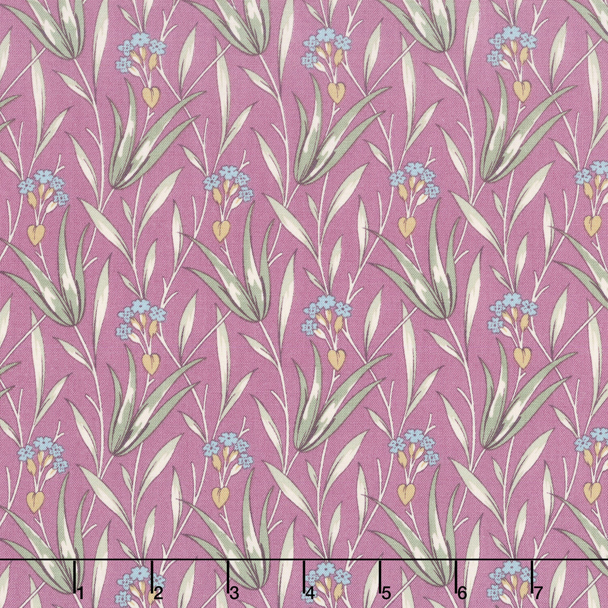 Autumn Bouquet - Milkweed Purple Yardage