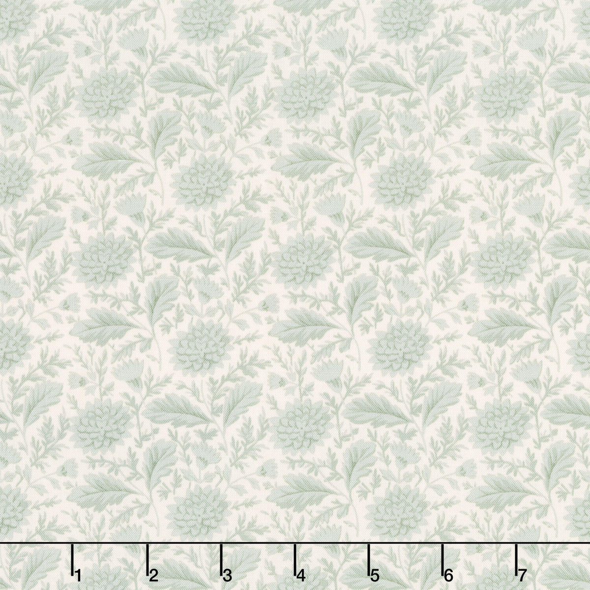 Autumn Bouquet - Marigold Green Yardage