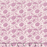 Autumn Bouquet - Marigold Purple Yardage