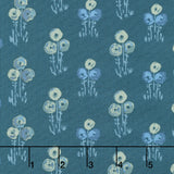 Mystic Meadow - Floral Bunch Green Yardage