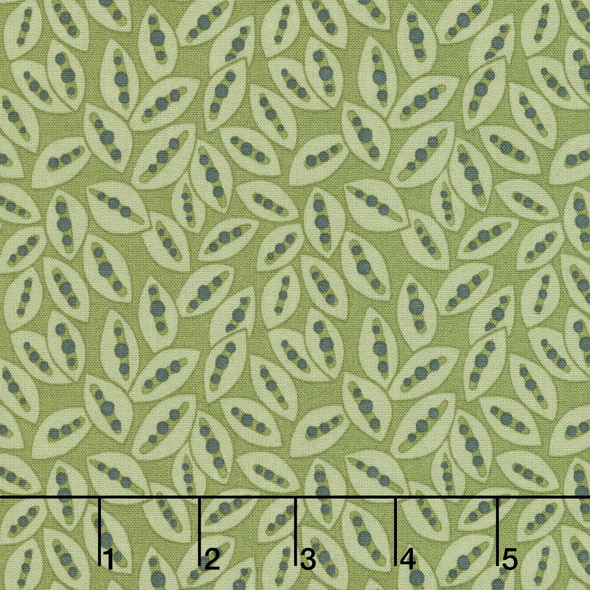 Mystic Meadow - Seed Pods Green Yardage