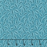 Mystic Meadow - Seed Pods Aqua Yardage