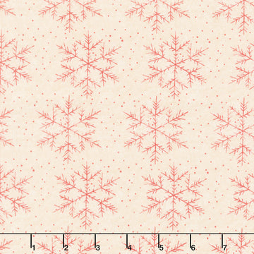 Jingle Bell - Snowfall Latte Yardage