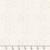 Snow Flurry - Snowflake Cream Yardage