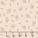 Snow Flurry - Snowman Cream Yardage