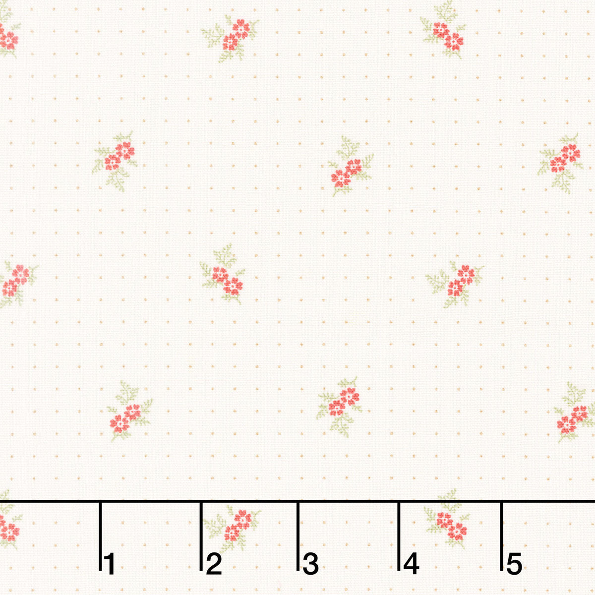 Snow Flurry - Sweet Treat Cream Yardage