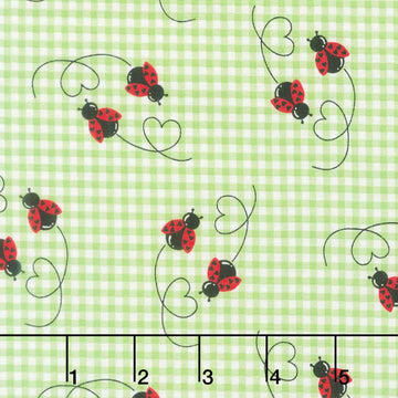 Little Ladies - Twin Treasures Fern Yardage