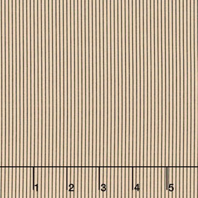 Madison Manor Revisited - Thin Stripe Cream Yardage