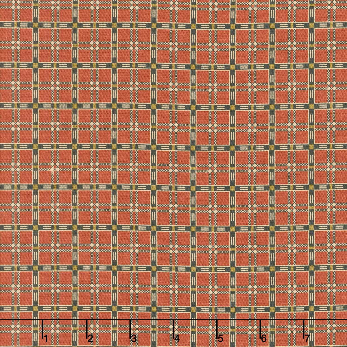 Madison Manor Revisited - Plaid Red Yardage