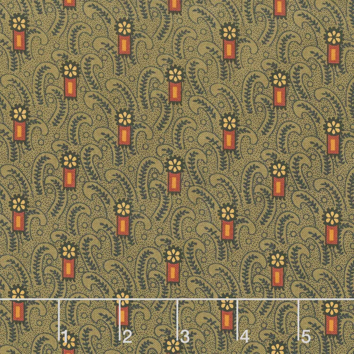 Madison Manor Revisited - Firecracker Green Yardage