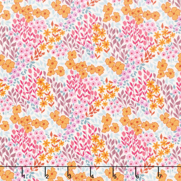 Sunset Cottage - Petalfield Cream Yardage