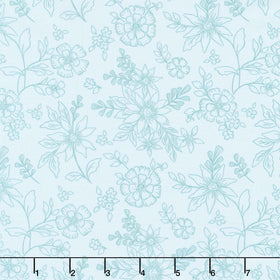 Sunset Cottage - Lakeside Garden Aqua Yardage