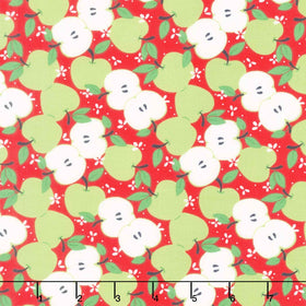 Back to School - Apples Red Delicious Yardage