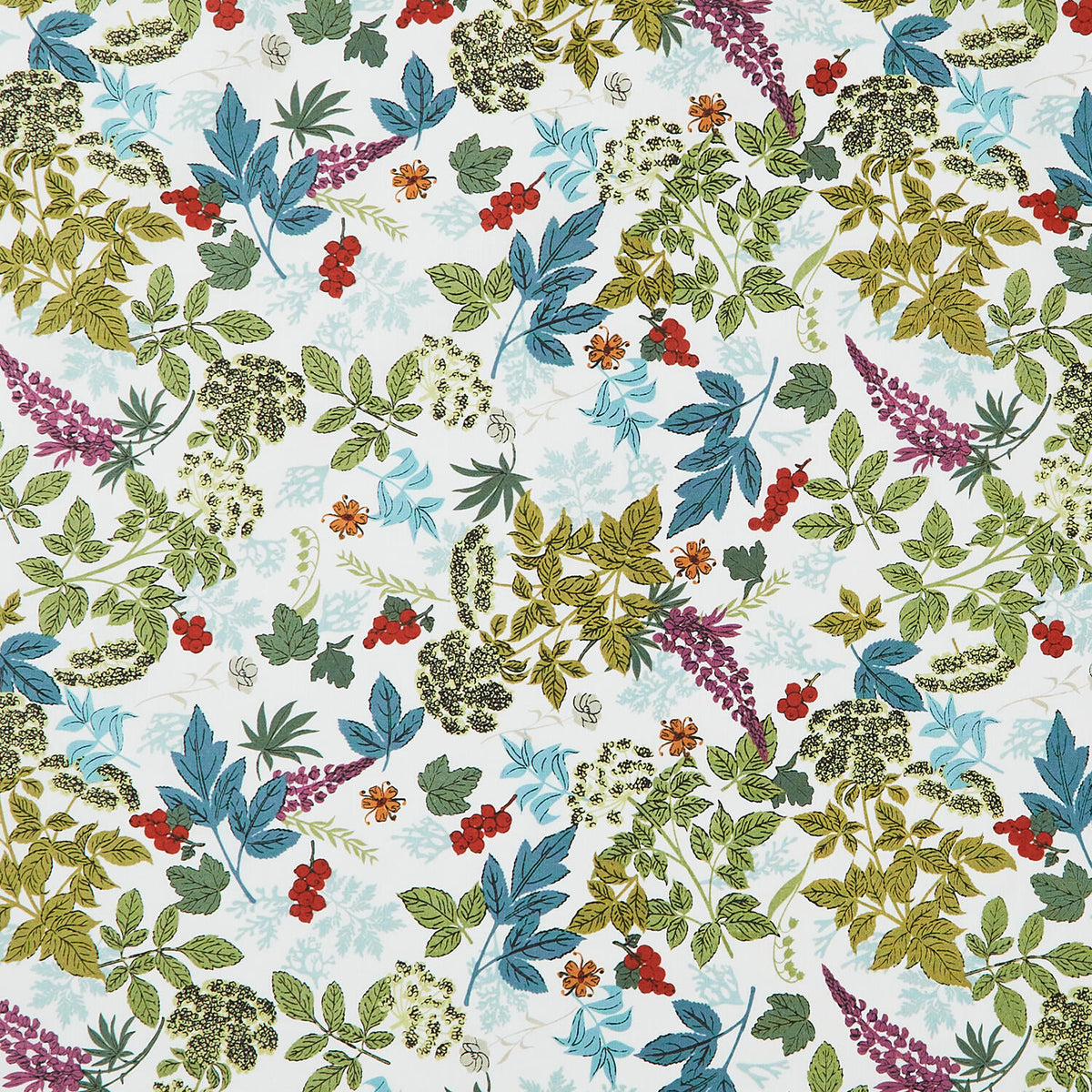 Nordic Summer - Wild Flora Buttermilk Yardage
