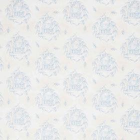 Special Delivery - Cozy Cottage Blue Willow Yardage
