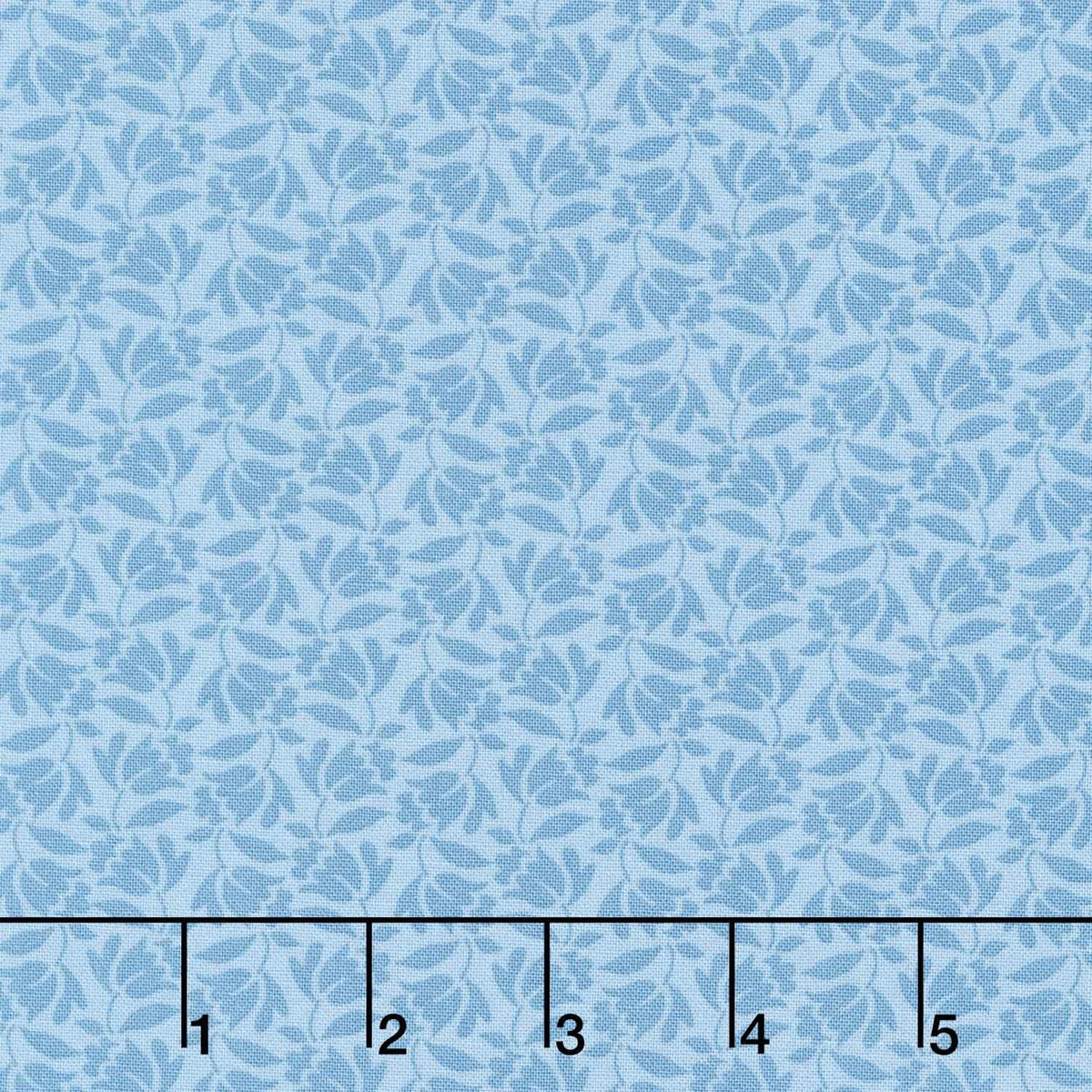 Special Delivery - Lilybell Faded Blue Yardage