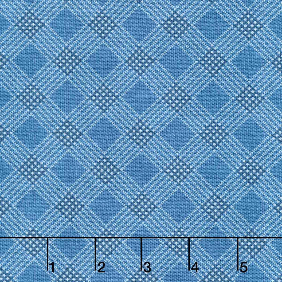 Special Delivery - Tea Towel Deep Denim Yardage