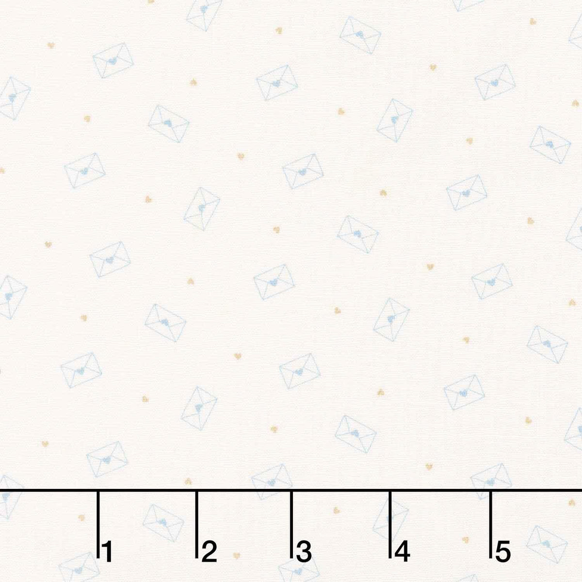 Special Delivery - Love Letters Stationary Yardage