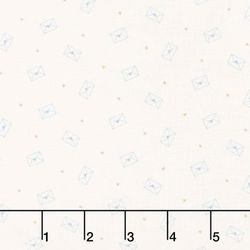 Special Delivery - Love Letters Stationary Yardage