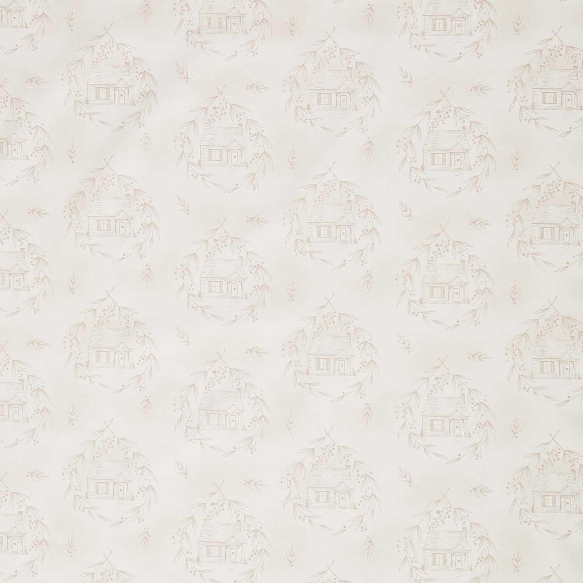 Special Delivery - Cozy Cottage Wheat 108" Wide Backing