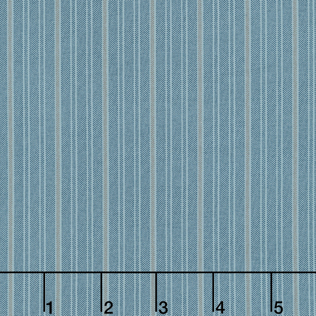 Quiltessential Minis - Mini Double Stripe Indigo Yardage