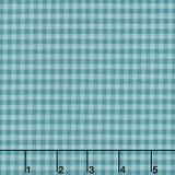 Quiltessential Minis - Mini Gingham Peacock Yardage