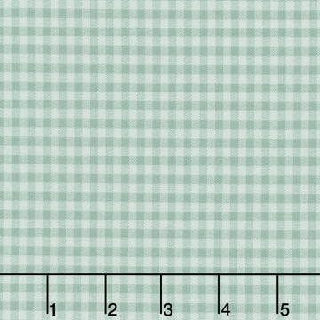 Quiltessential Minis - Mini Gingham Celadon Yardage