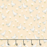 Little Ones - Ducks Yellow Yardage