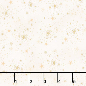 Adorn - Sparkle Cream Metallic Yardage