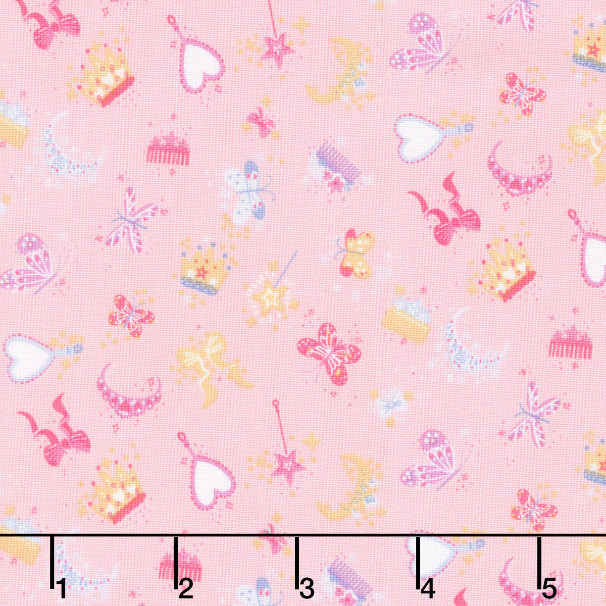 Dance Class - Accessories Pink Yardage
