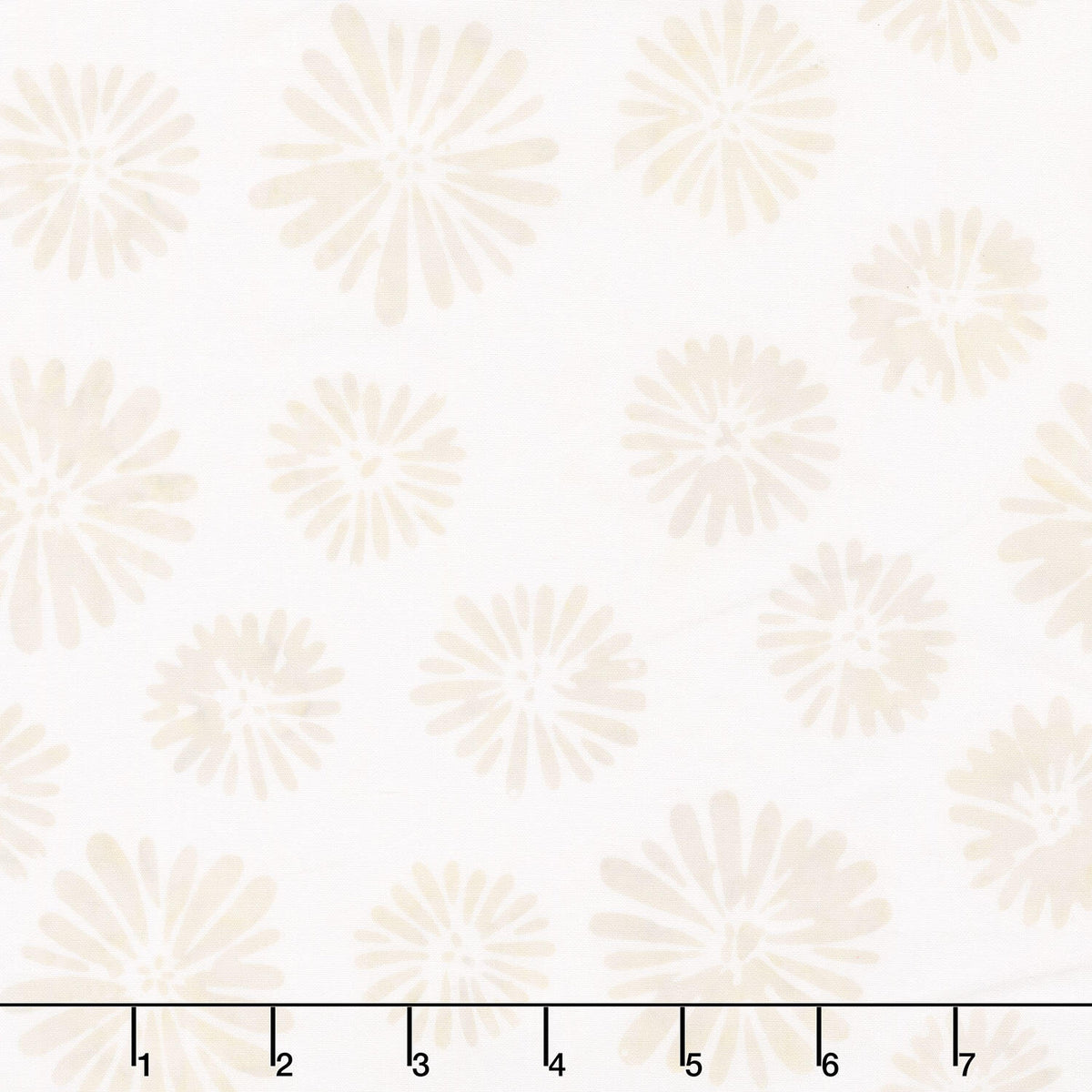 Encore Batiks - Blooms Whisper Yardage